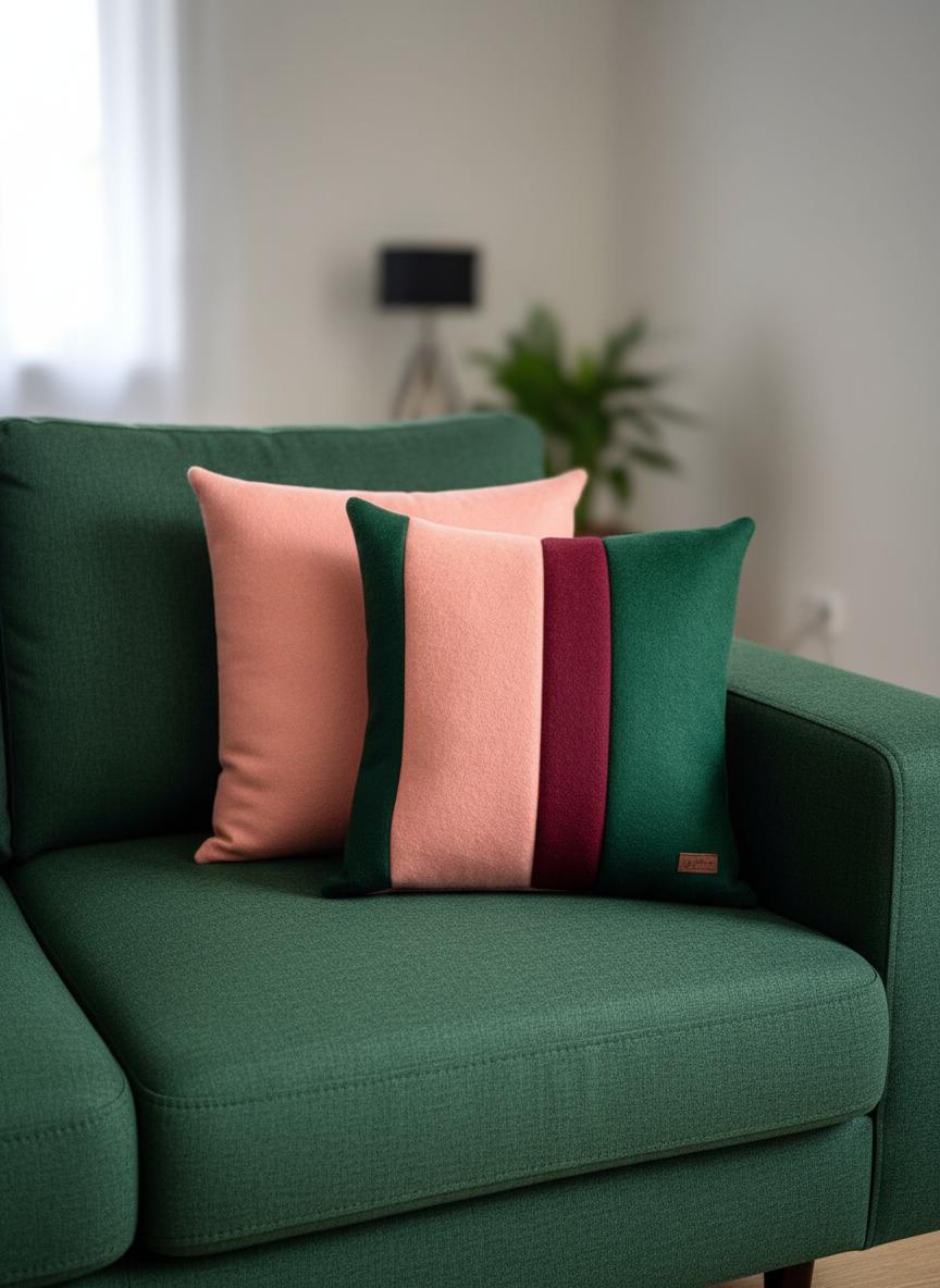 fryskfilt_kussen_naarwens_wolvilt_donkergroen_roze_01